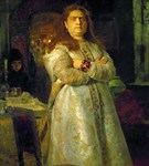 Репин Илья Ефимович (Царевна Софья в Новодевичьем монастыре)