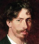 Репин Илья Ефимович (автопортрет, масло)