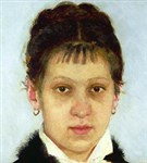 Репин Илья Ефимович (портрет В.А. Репиной)