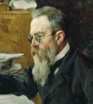 Римский-Корсаков Николай Андреевич (портрет работы В.А. Серова)