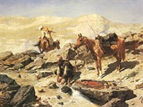 Рубо Франц Алексеевич («Всадник-араб, моющийся в реке»)