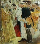 Серов Валентин Александрович (Миропомазание Николая II)