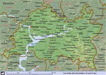 Татария (географическая карта)