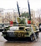 Тунгуска-М (вид спереди)