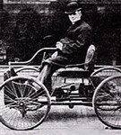 Форд Генри на автомобиле