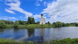 Церковь Покрова на Нерли (панорама)