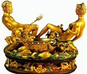 Челлини Бенвенуто (солонка с аллегорическим изображением Земли и Моря)