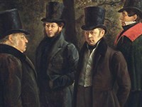 Чернецов Григорий Григорьевич (Крылов, Пушкин, Жуковский и Гнедич в Летнем саду)