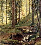 Шишкин Иван Иванович (Ручей в лесу)