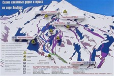 Эльбрус (схема канатных дорог)