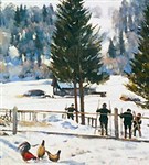 Юон Константин Федорович (Конец зимы. Полдень. Лигачево)