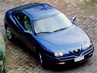 ALFA romeo GTV вид сверху