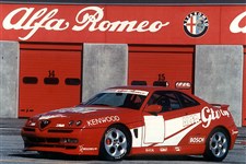 ALFA romeo GTV в раллийном камуфляже