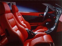 ALFA romeo GTV панорама салона