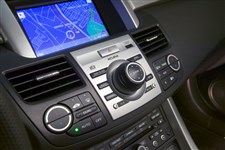 Acura RDX (панель управления на центральной консоли)