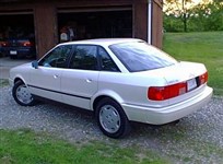 Audi 90 (вид сзади)