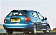 Kia Rio (вид сзади)