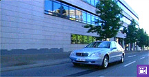 MERCEDES-benz S 320 CDI (видеофрагмент)