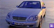 MERCEDES-benz S 500 (видеофрагмент)