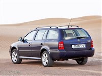 Skoda Octavia (Octavia Combi RS, вид сзади)