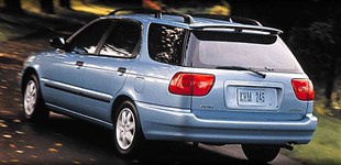 Suzuki Baleno Wagon вид сзади сбоку