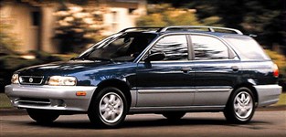 Suzuki Baleno Wagon в движении