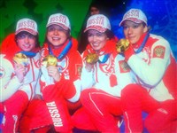 XXI зимние Олимпийские игры (Светлана Слепцова, Анна Богалий, Ольга Медведцева, Ольга Зайцева)