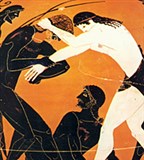 Борьба (чернофигурная амфора) [спорт]