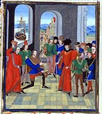 Брюс Роберт (перед королем Эдуардом III)