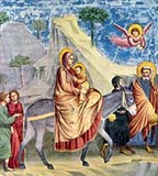 Джотто (Бегство в Египет)