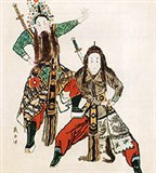 Китай (актеры старого китайского театра)