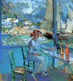 Коровин Константин Алексеевич (Пристань в Гурзуфе)