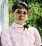 Коровин Константин Алексеевич (портрет Т.С. Любатович)