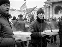 Майдан Незалежности во время массовых акций (2013-2014)