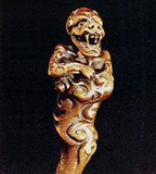 Нэцкэ (Сюмэмару Ундзюдо. Бог ветра Футэн (нэцкэ)