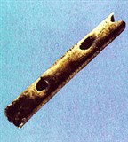 Палеолит (флейта из кости птицы)