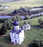 Покрова на Нерли (вид с птичьего полета)