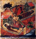 Преставление Петра и Февронии (клеймо)