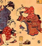 Укие-Э («Играющие дети»)