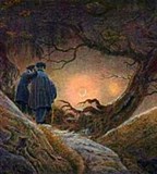 Фридрих Каспар-Давид (Двое, созерцающие луну)