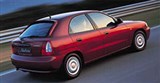 Daewoo Nubira хэтчбек в движении