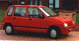 Daewoo Tico вид сбоку