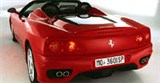 Ferrari 360 Modena вид сзади