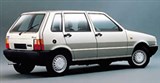 Fiat Uno (вид сзади и сбоку)