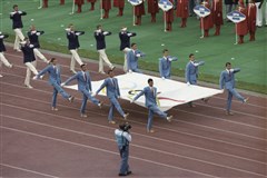 XXII летние Олимпийские игры (флаг)