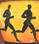 Долихос (роспись на амфоре)