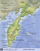 Камчатский край (карта)