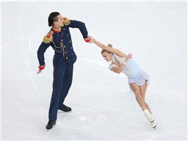 Траньков Максим и Волосожар Татьяна на Олимпиаде в Сочи (2014) (2)