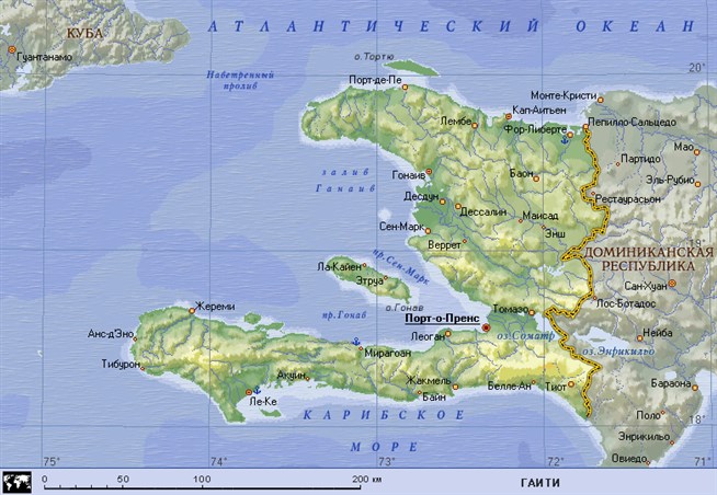 В Гаити высокий уровень преступности и проамериканский президент. Народ вышел на
