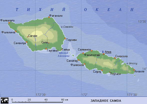Остров самоа на карте. Остров Самоа на карте мира. Остров Самоа на карте Австралии. Западное Самоа на карте.